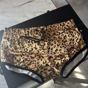Men’s Andrew Christian Leopard Shorts